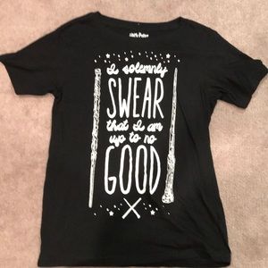 Harry Potter black tee size M